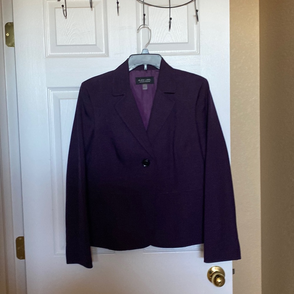 Nice purple blazer. Gently used.